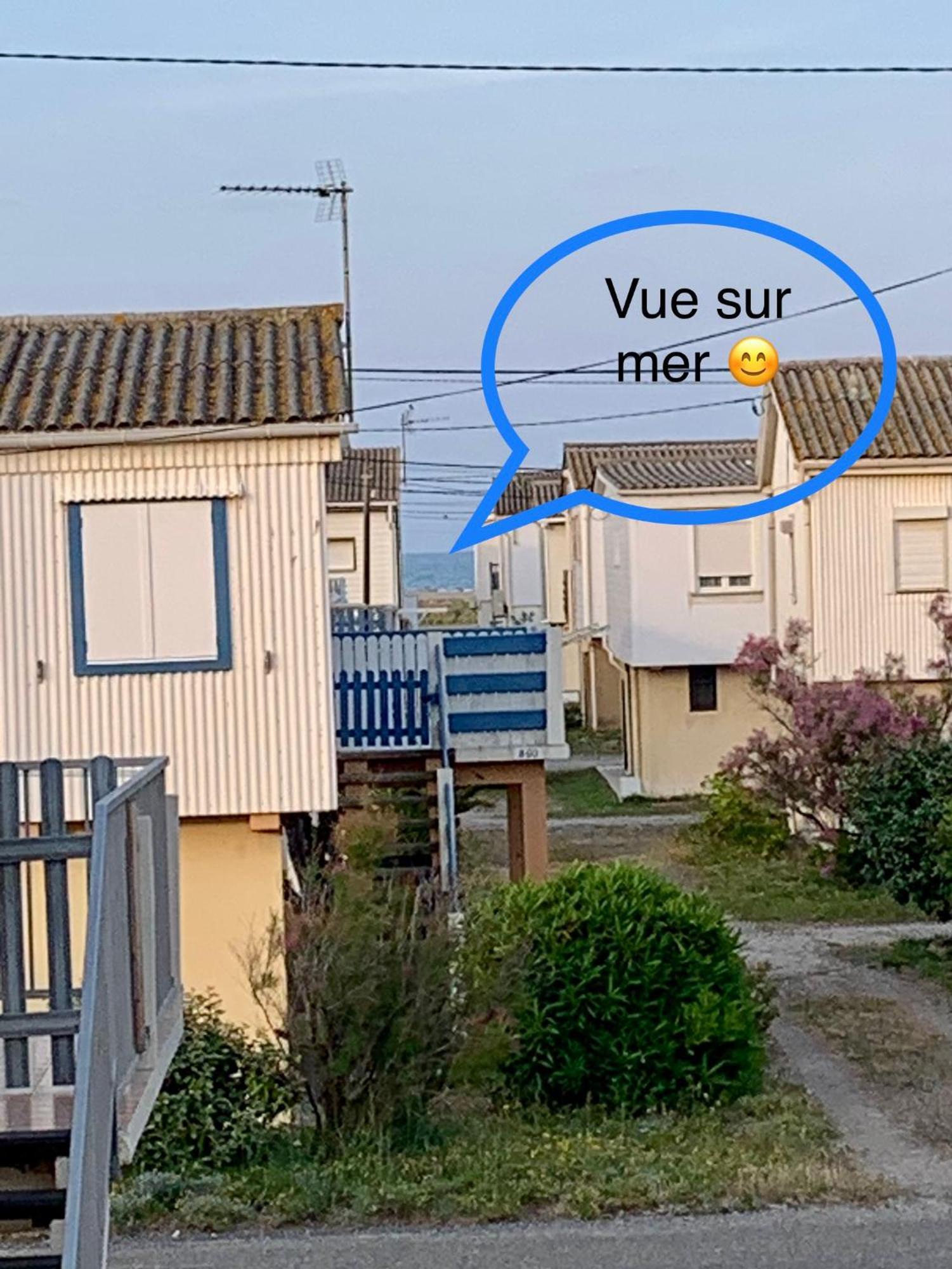 Maison Chalet 200 M De La Plage Climatisation Et Wifi Gruissan Exterior photo